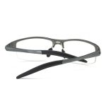 Custom Mens Aluminum Semi-Rimless Sports Prescription Glasses Frames - Image 3